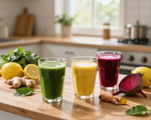 Getränk zur Lebergesundheit